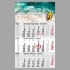 Calendriers mensuels 3 mois (Monobloc)