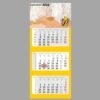 Calendriers mensuels 3 mois (multiblocs)