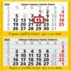 Calendriers mensuels 5 mois (multiblocs)